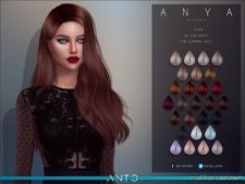 Anya Hair for The Sims 4