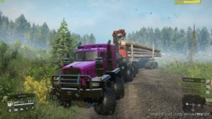 SnowRunner Truck Mod: Keny C-500 Twinsteer 10×10 V5.0 (Image #4)