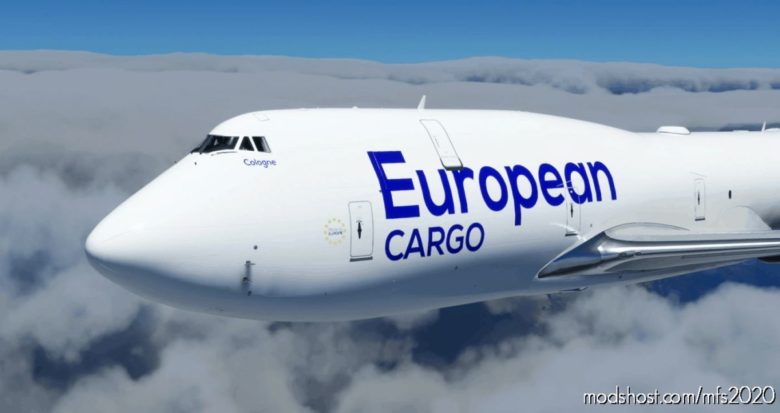 European Airlines Virtual Boeing 747-8F – 8K (Mirrored) for Microsoft Flight Simulator 2020
