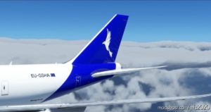 MSFS 2020 Boeing Livery Mod: European Airlines Virtual Boeing 747-8F – 8K (Mirrored) (Image #4)