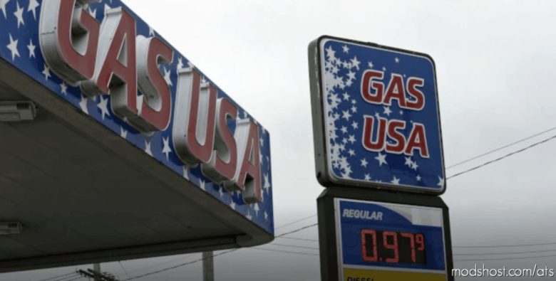 Real USA Diesel GAS Prices for American Truck Simulator