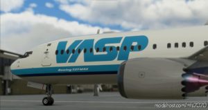 MSFS 2020 737-MAX Livery Mod: Bredok’s 737 MAX | Vasp (Image #2)