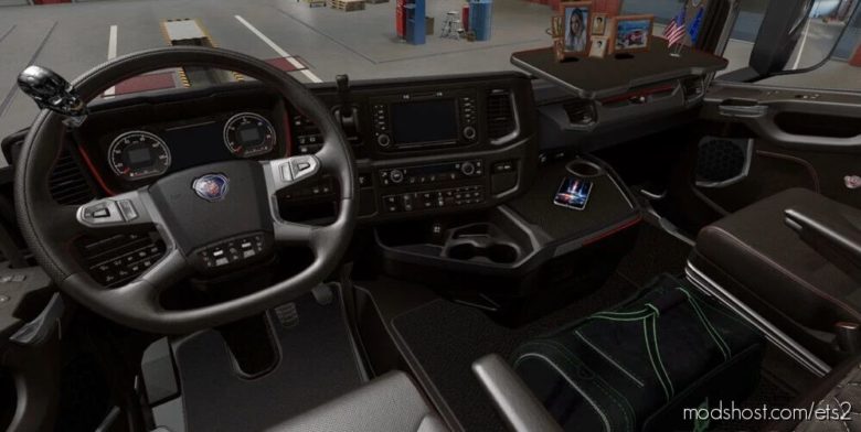 Scania S&R 2016 Luxury Interior [1.39 – 1.40] for Euro Truck Simulator 2