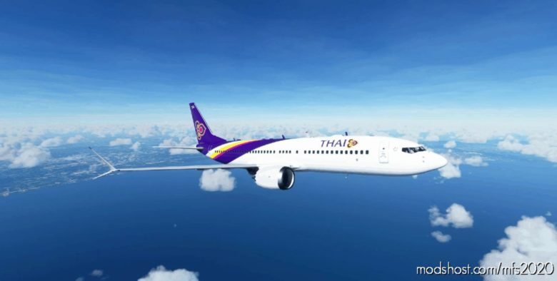 Boeing 737 MAX 8 Thai Airways [8K] for Microsoft Flight Simulator 2020