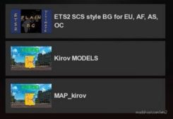 ETS2 Map Mod: Kirov And Kirov Region V0.1 Beta 1.40 (Image #2)