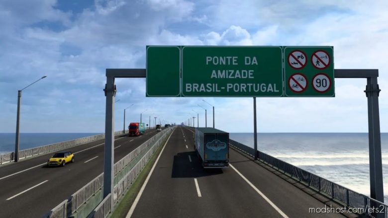 Addon – Mapa EAA 6.1 – Bridge Brazil Portugal for Euro Truck Simulator 2
