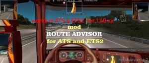Route Advisor [1.40] Mod for Euro Truck Simulator 2