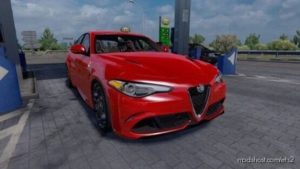 ETS2 Car Mod: Alfa Romeo Giulia 1.40 (Image #2)