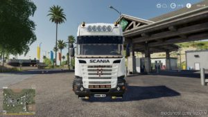 Scania V8 for Farming Simulator 19