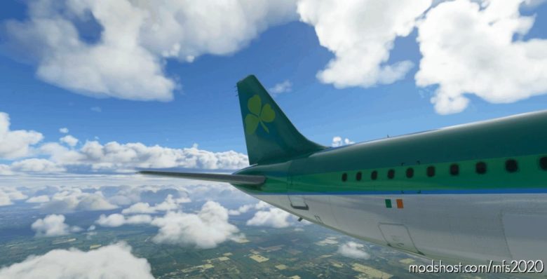 Airbus A321 AER Lingus Classic Livery PMP for Microsoft Flight Simulator 2020