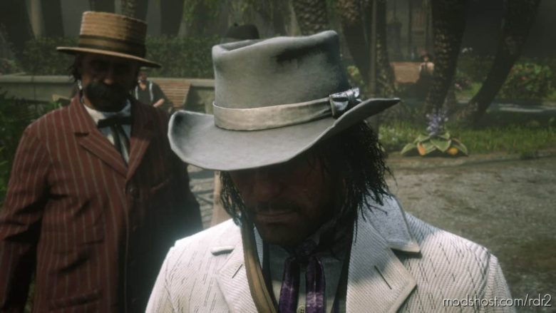 White Gambler HAT for Red Dead Redemption 2
