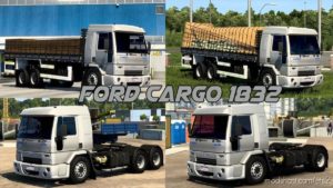 ETS2 Ford Truck Mod: Cargo 1832 1.40 (Featured)