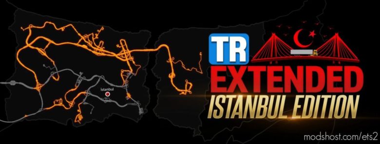 TR Extended Map V1.2.2 [1.40.X] for Euro Truck Simulator 2