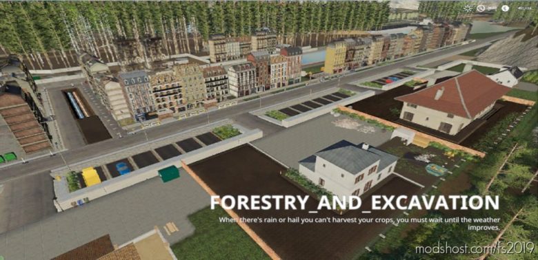 Forestry And Excavation for Farming Simulator 19