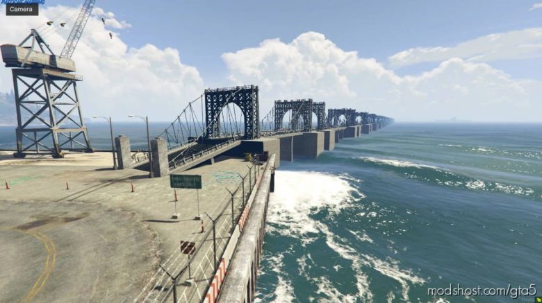Bridge Cayo Perico for Grand Theft Auto V