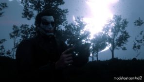 RDR2 Player Mod: Heath Ledger And Joaquin Phoenix Joker For John (Image #3)