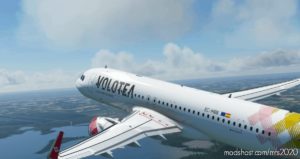 [A32NX] Volotea A320Neo Ec-Mbk 8K for Microsoft Flight Simulator 2020