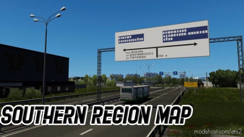 Southern Region Map V10.1 Revised [1.40.X] for Euro Truck Simulator 2