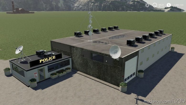 Police Detention Center for Farming Simulator 19