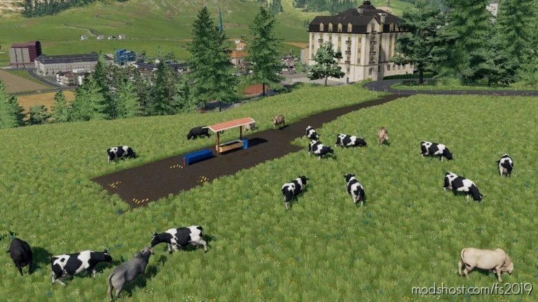 Fermenting Silo With Digestate for Farming Simulator 19