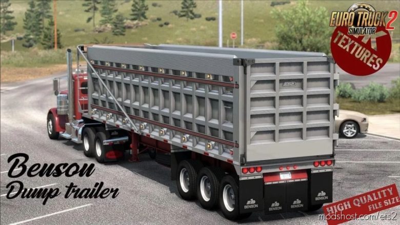 Benson Dumb Trailer V1.1 [1.40.X] for Euro Truck Simulator 2