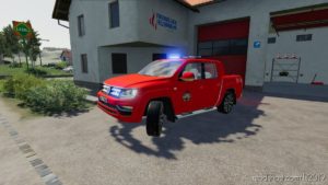 Volkswagen Amarok Wersja Czerwona V3.0 for Farming Simulator 19