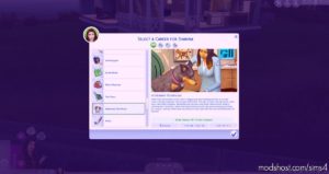 Sims 4 Mod: Veterinary Technician Career (Image #2)