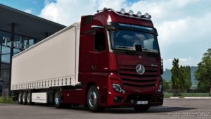 ETS2 Mercedes-Benz Truck Mod: Mercedes Benz NEW Actros 2019 V1.6 1.40 (Image #3)