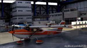 MSFS 2020 Cessna Livery Mod: 182 T Tf-Dga Islandia (Image #4)