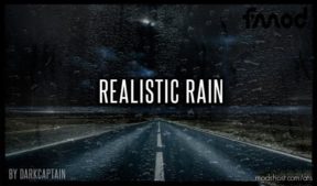 Realistic Rain V3.9.2 [1.40] for American Truck Simulator