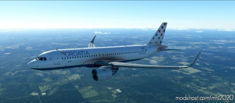 Croatia Airlines | Flybywire A32NX | 8K for Microsoft Flight Simulator 2020