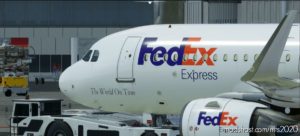 MSFS 2020 A32NX Livery Mod: A32NX Flybywire And ALL Mod | Airbus A320Neo Fedex | In 8K Official Realistic (Image #4)