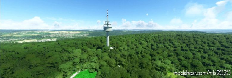 Funkturm Dettenhausen (Lima) + Asemwald for Microsoft Flight Simulator 2020