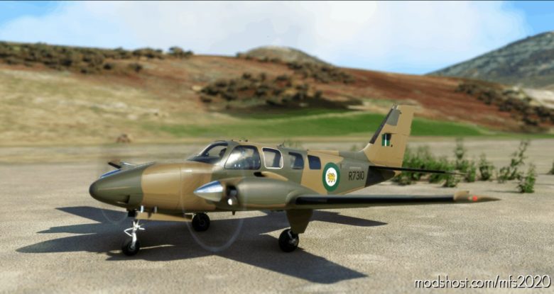 Rhodesian AIR Force (Rhaf) VIP Transport In “Anti-Strela” Camouflage V0.8.1 for Microsoft Flight Simulator 2020