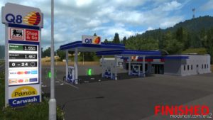 ETS2 Mod: Real European GAS Stations Reloaded 1.40 (Image #3)