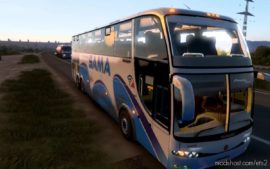 ETS2 Scania Bus Mod: Marcopolo Paradiso G6 1550 6×2 1.40 (Image #4)