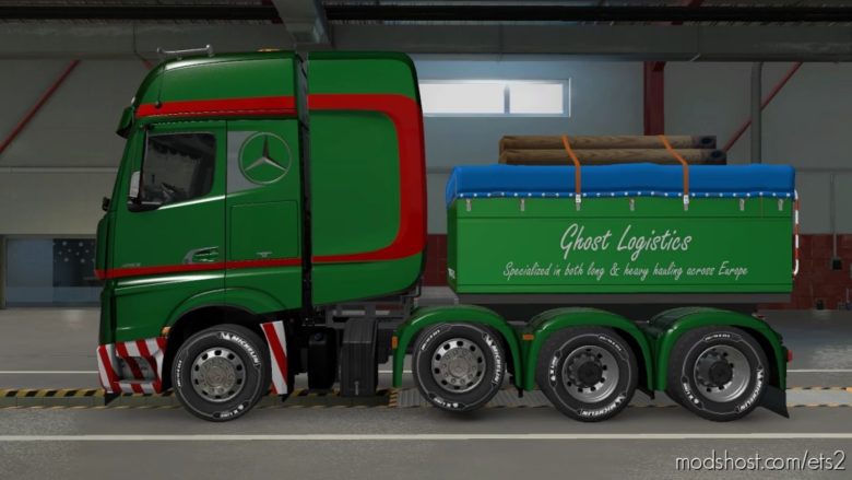 Custom Chassis For Mercedes Actros 2014 [1.40] for Euro Truck Simulator 2