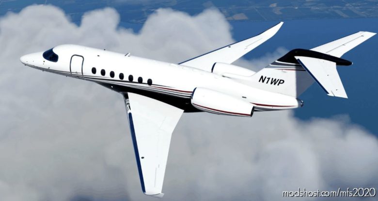 Cessna Citation Longitude N1WP for Microsoft Flight Simulator 2020