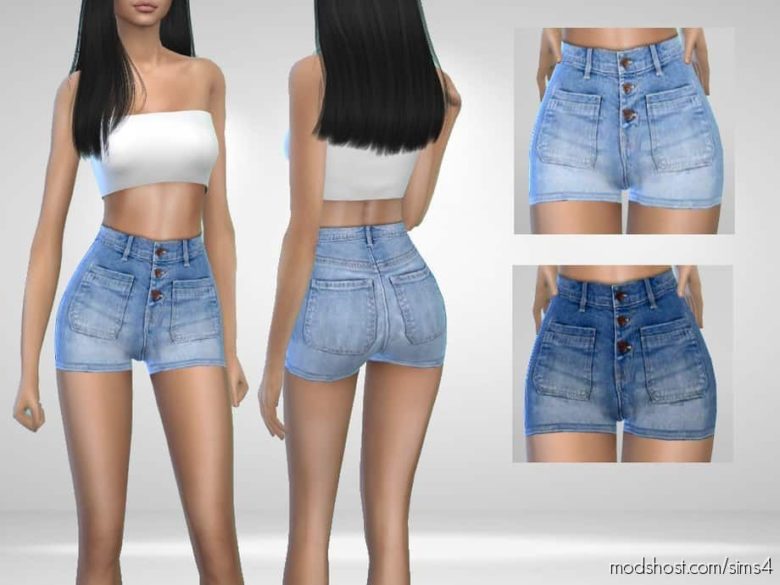 Michelle Shorts for The Sims 4