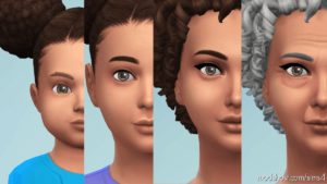 Sims 4 Mod: Personalised Pupils (9 Diffrent Pupil Shapes!) (Image #2)