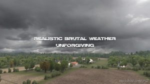 ETS2 Mod: Realistic Brutal Weather Unforgiving V6.5 1.40 (Image #2)