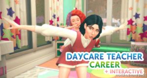 Interactive Daycare Career for The Sims 4