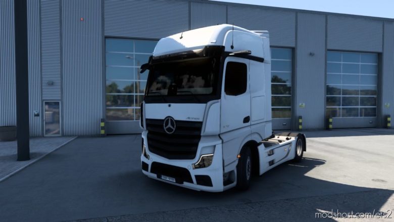 NEW Mercedes-Benz Actros 2019 V1.6.1 for Euro Truck Simulator 2