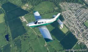 MSFS 2020 PA-28R Livery Mod: Just Flight’S Arrow III N808VT (Image #2)