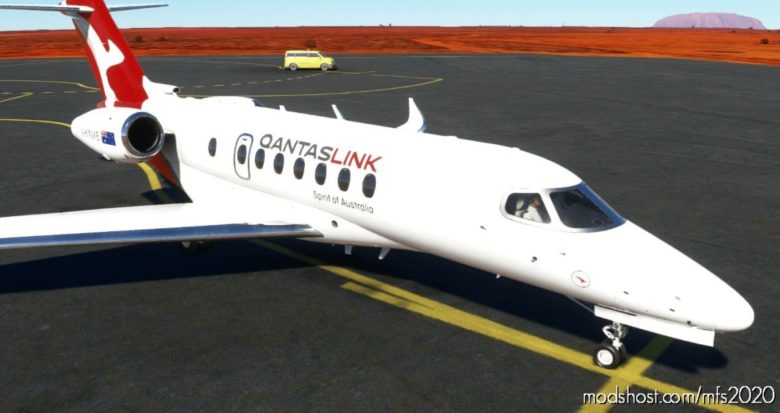 Cessna Longitude Qantas Link for Microsoft Flight Simulator 2020