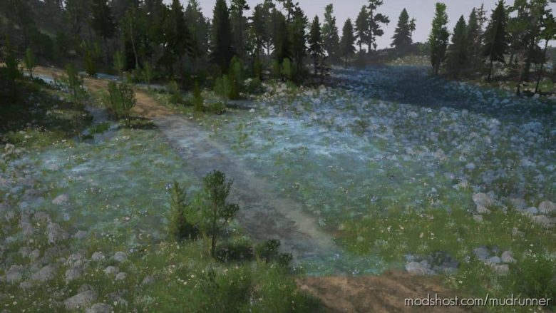 Forest 7 Map for MudRunner