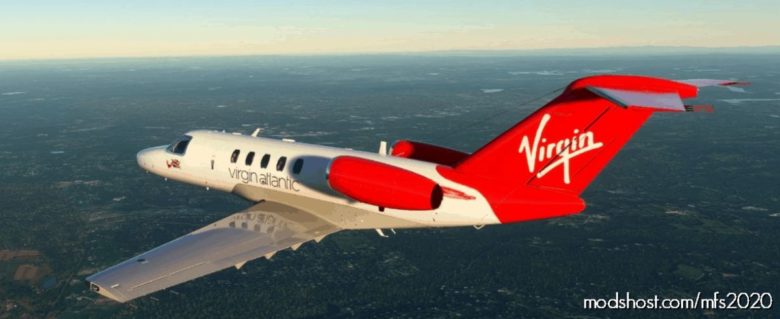 Virgin Atlantic CJ4 for Microsoft Flight Simulator 2020