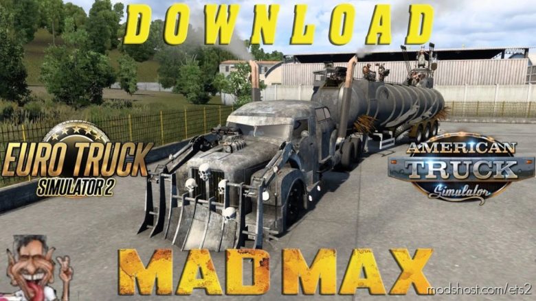 Montro 111S Madmax Truck + Madmax Trailer [1.40] for Euro Truck Simulator 2