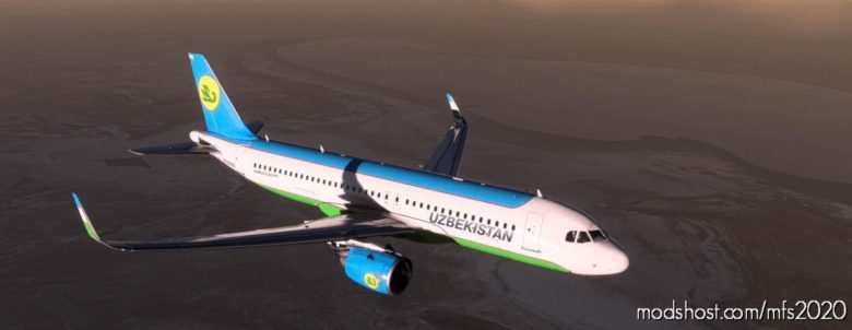 [A32NX] [FBW] Uzbekistan Airways UK32022 for Microsoft Flight Simulator 2020