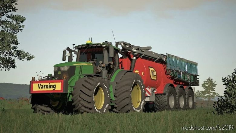 John Deere 6R Edit for Farming Simulator 19